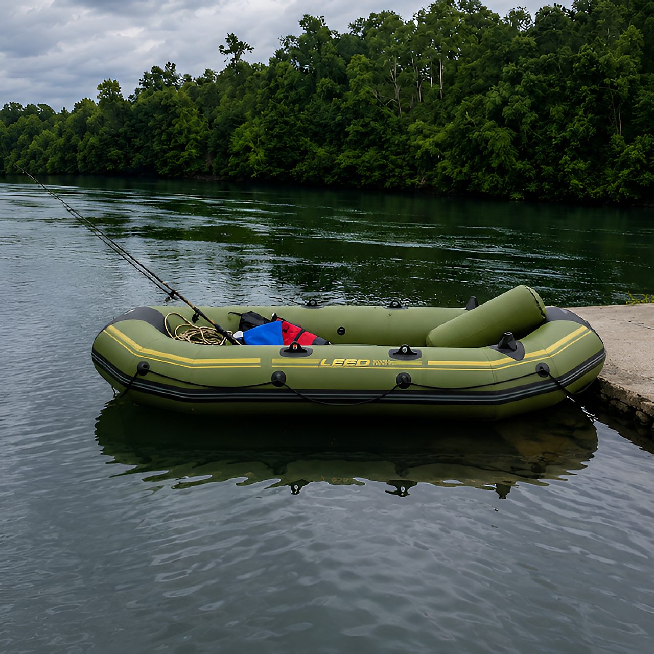 Navegación en bote por el lago